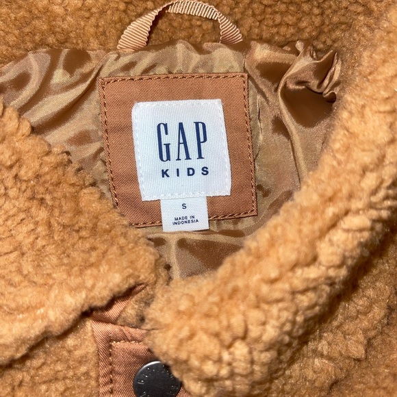 Gap kids Sherpa coat Size Small - Picture 4 of 4